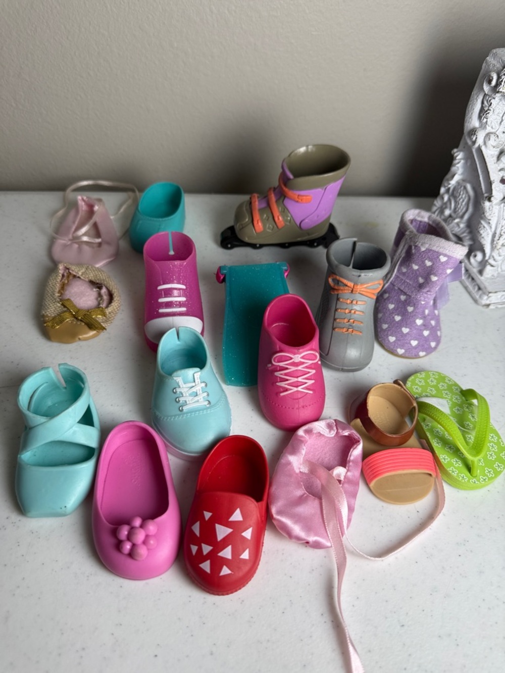 Our generation 1 shoe lot